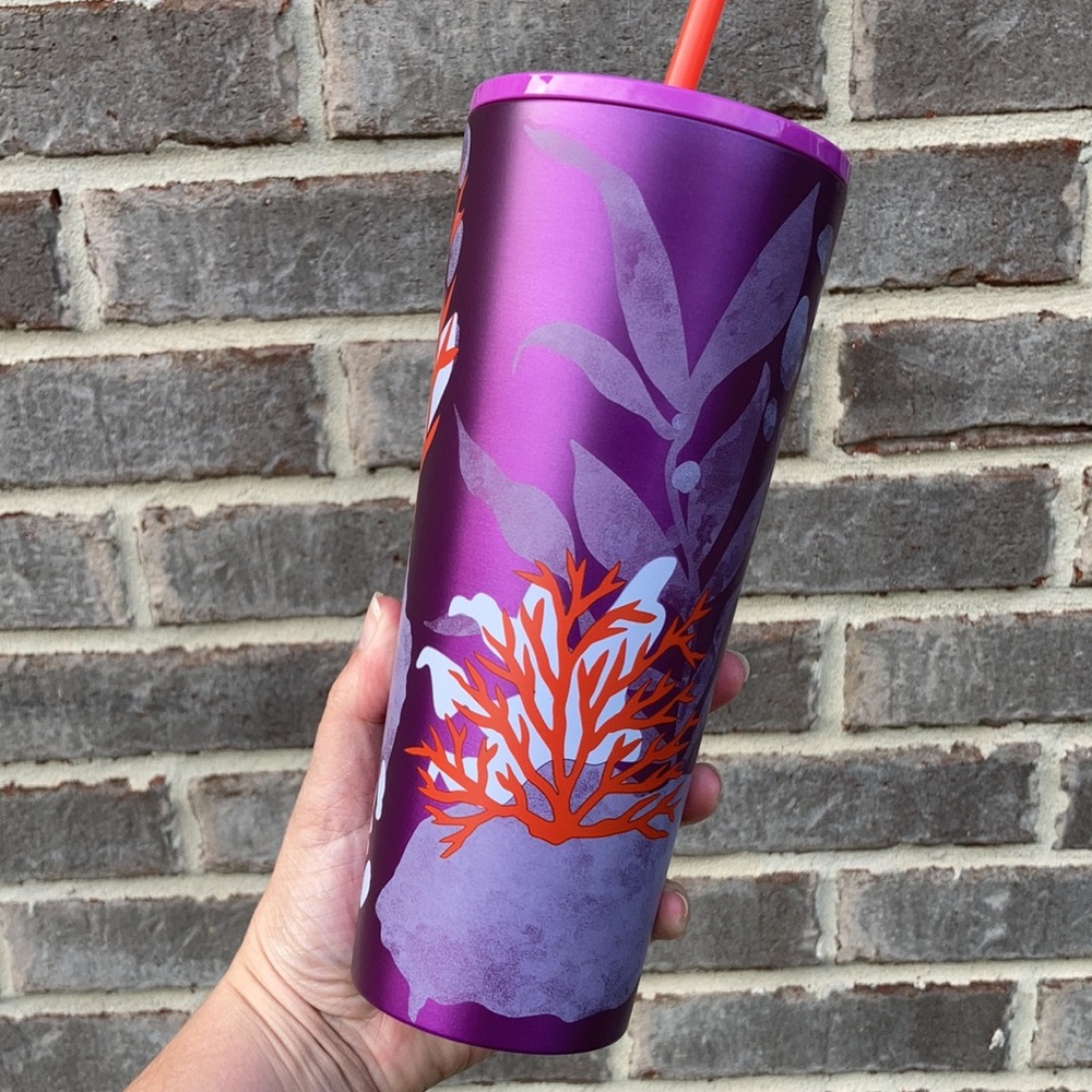 Starbucks Coral Summer Tumbler - Picture 2 of 7